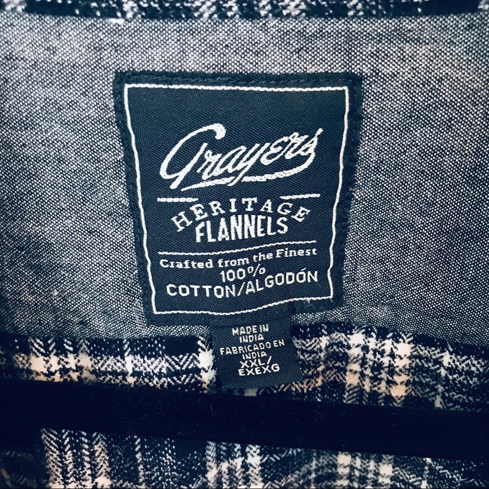 Grayers Heritage Flannel Button Up - image 3